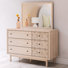 Shapella Dresser And Mirror