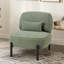 Wide Upholstered Teddy Fleece Accent Chair, Armless Chair for Living Room Corners and Bedrooms-92483382