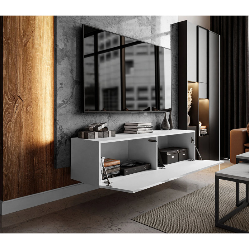 Cellan Unfinished Floating TV Stand for TVs up to 70"