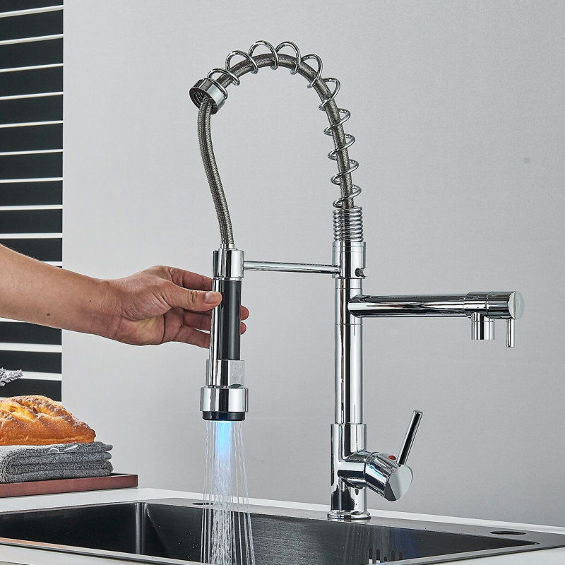 Belfry Kitchen Allia Pull Down Kitchen Faucet