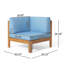 FAUTEUIL DE COIN BRAVA B-dossier, bleu-450535393