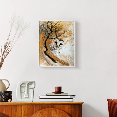 ANIMALS Series Lxxi - reproduction encadrée de qualité supérieure - prête à être accrochée - aucun clou requis