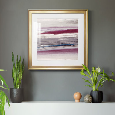 Cueillette de baies - peinture encadrée