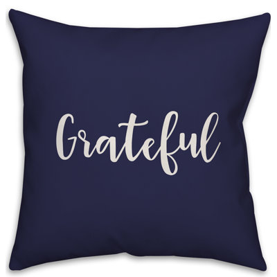 Coussin Grateful
