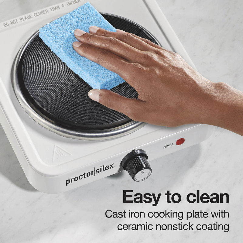 Brûleur électrique de comptoir simple à température réglable Proctor Silex