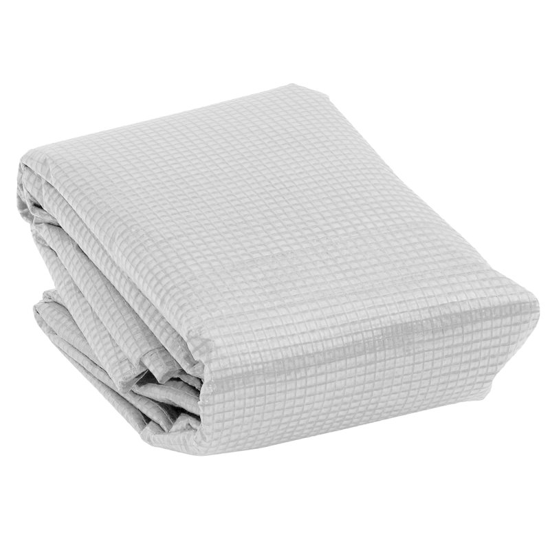 Housse de remplacement pour serre en PE Machru Ogrow Premium, Blanc