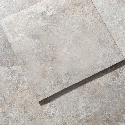 FLYFISH 12" x 12" Peel and Stick Floor Tiles, 1.2 mm Thick Vinyl Flooring, 30 Tiles, Chauny Marble