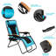 Fauteuil inclinable zéro gravité avec coussin Aneesh-1718626672