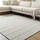 Loeb Hand Tufted Wool Cream Rug
