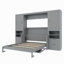 Lit escamotable Murphy avec placard, tiroirs et tablettes-1709691397-1709691400