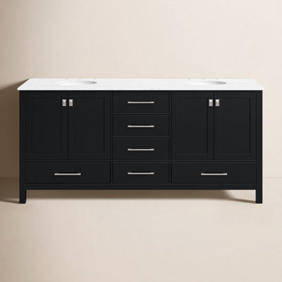 Irene 72'' Double Bathroom Vanity