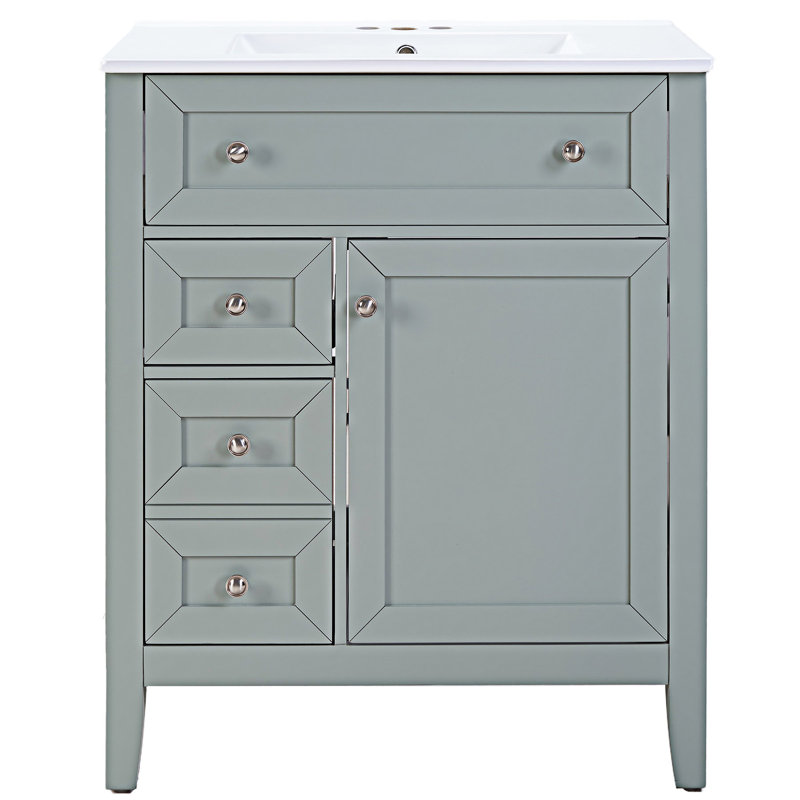 Bathroom Vanity With Ceramic Undermount Sink