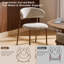 80cm H Upholstered Armchair in Brown-134699383