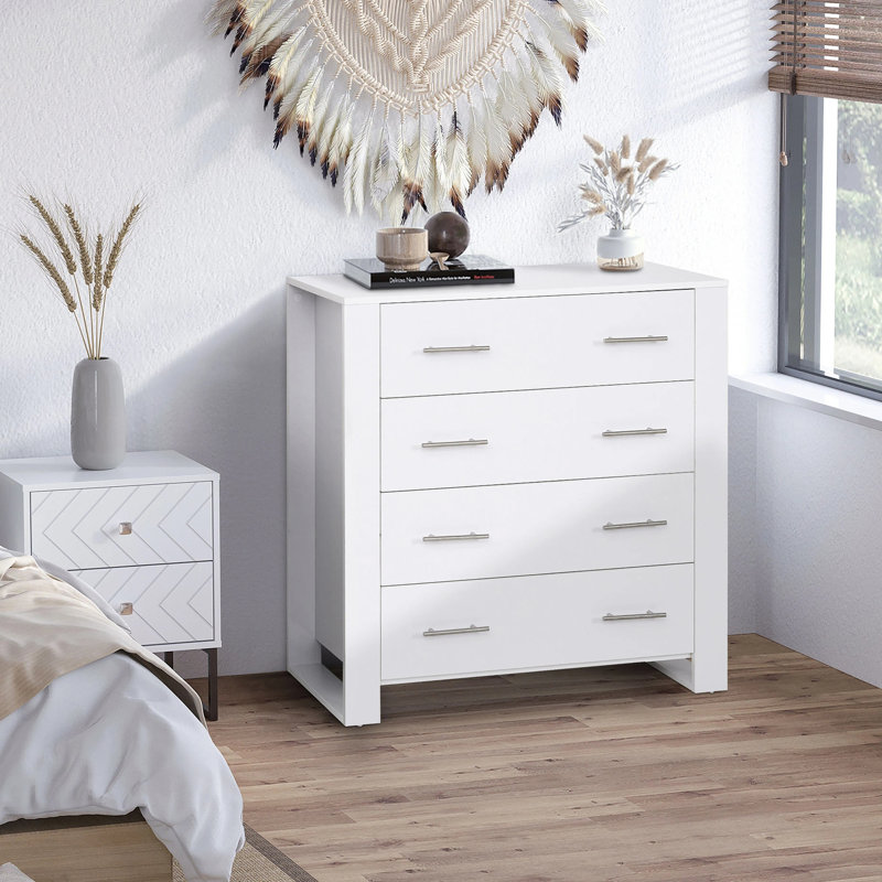 Darlene 90cm W 4 - Drawer Chest of Drawers