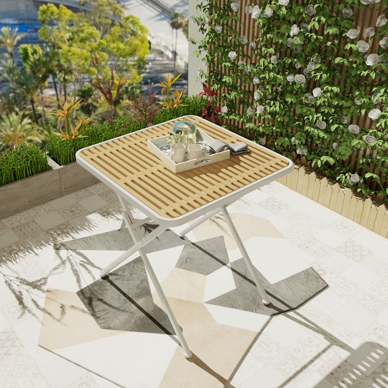 Table carrée pliante Modern