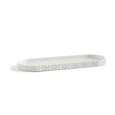 Myrie Porcelain China Bathroom Tray