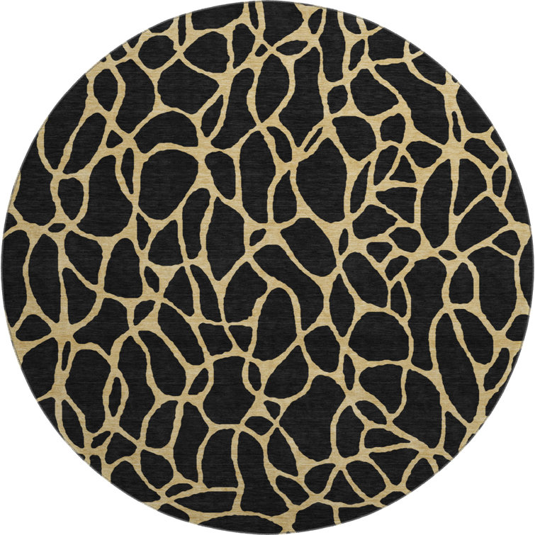 Premium Machine Washable Guada AMF1023 Geometric Rug