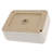 19X15 Inch Ceramic Rectangular Vessel Bathroom Sink - Modern, Stain , For Different Areas In Office And Public Spaces Restaurant Outdoor-204912341-204912343