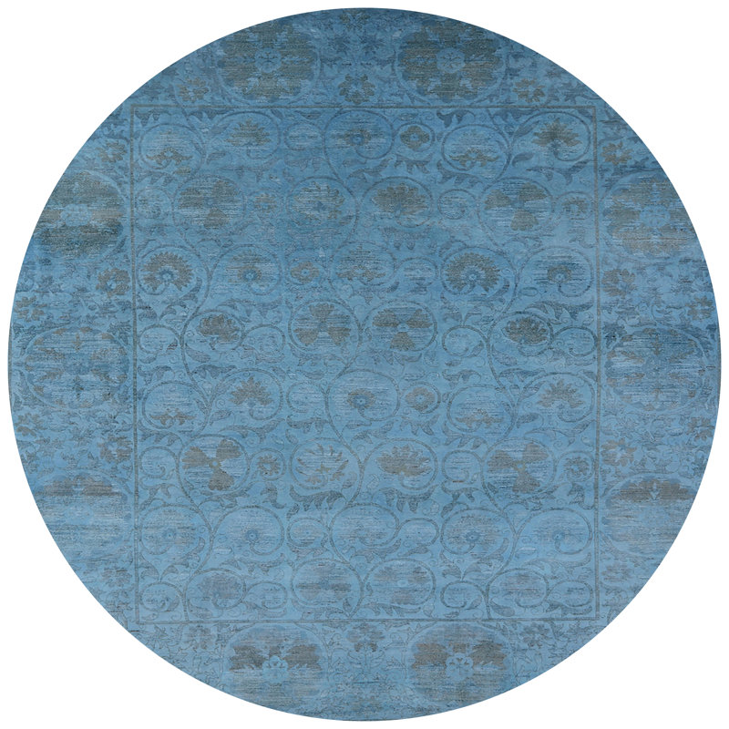 Tapis bleu HamLake, Rond 6 pi