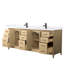 Meuble-lavabo double autoportant 84 po avec plateau en quartz Janna-108351852-108351853-108351854