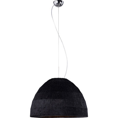 Perth 3 - Light Polished Chrome Dome Pendant