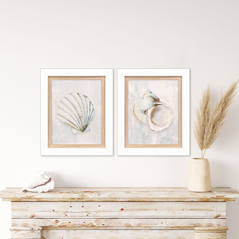 «Serenity Shells I», art encadré