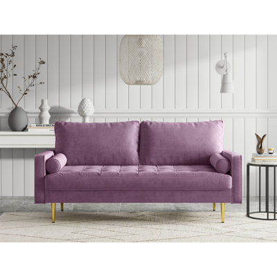 Bellinger 70'' Velvet Square Arm Sofa