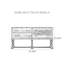 Console rustique