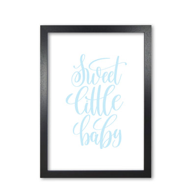 Sweet Little Baby - Print
