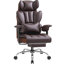 Fauteuil de direction à haut dossier avec repose-pieds et soutien lombaire Big & Tall Style