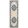 Burnie Oriental Blue/Ivory Area Rug
