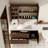 American style vintage bathroom cabinet