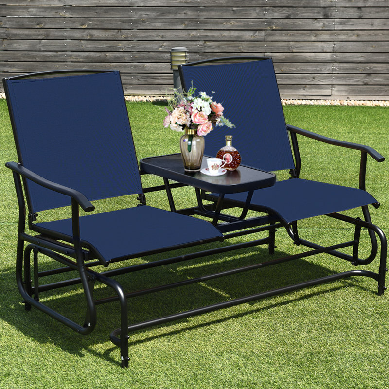 Causeuse double pour 2 personnes, Marine