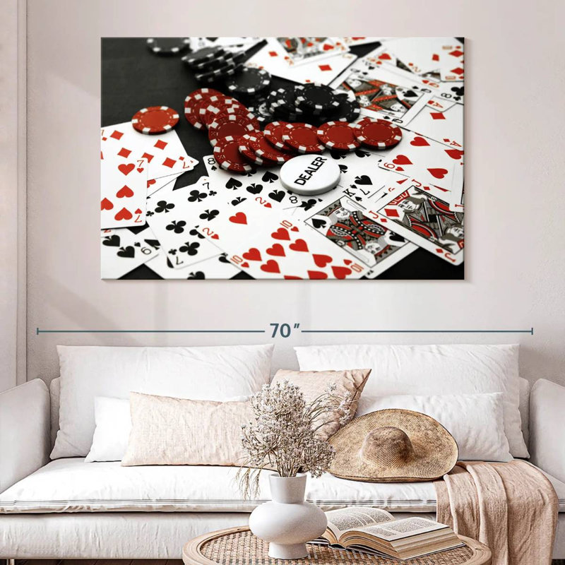 Jeu de poker Senne Texas Hold 'Em, H 34 po x l 51 po