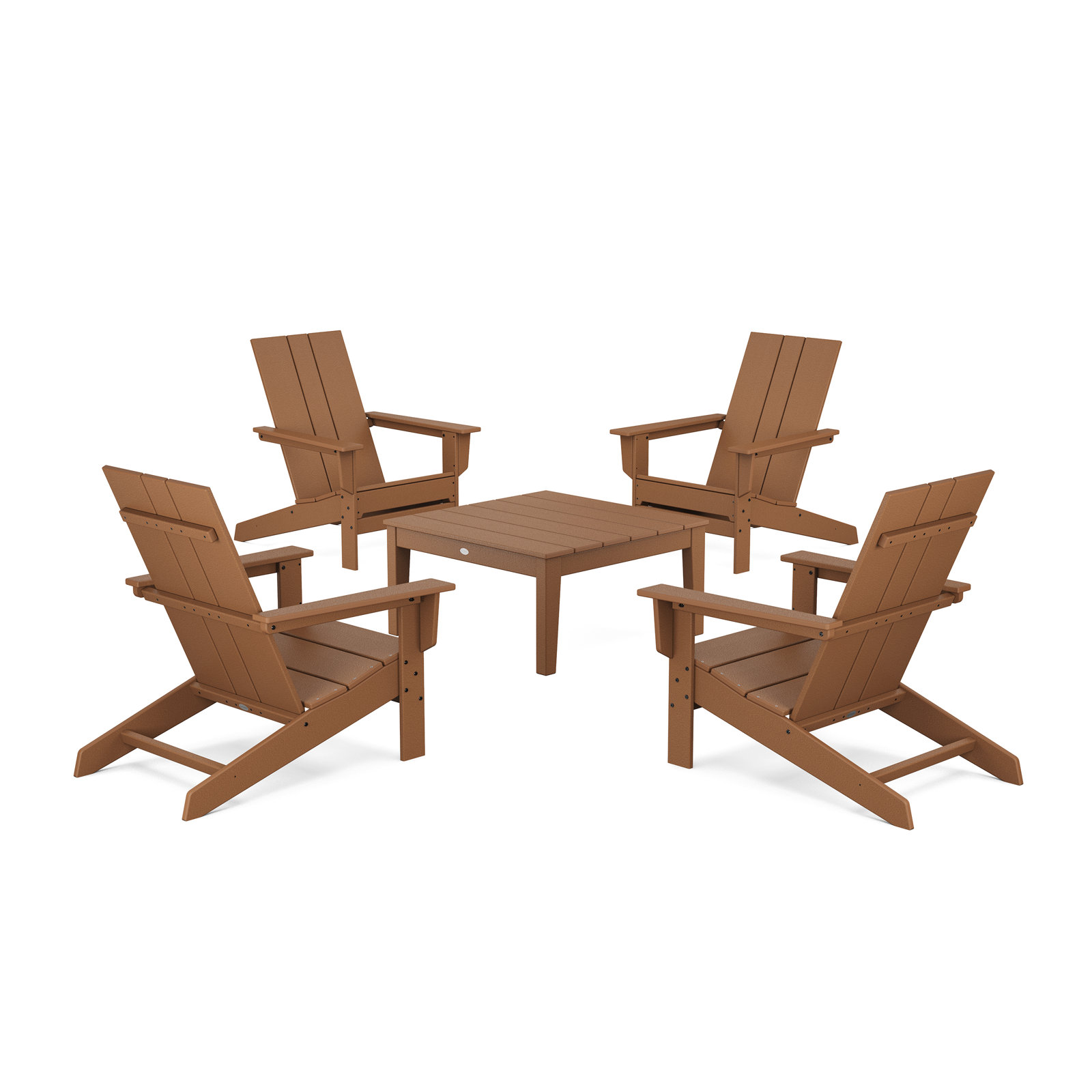 4-Person Patio Seating Group, Teak