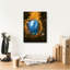 "Epic Graffiti" Cabinet entre les mondes Ii "par Art and a Little Magic, art mural sur toile-106172376