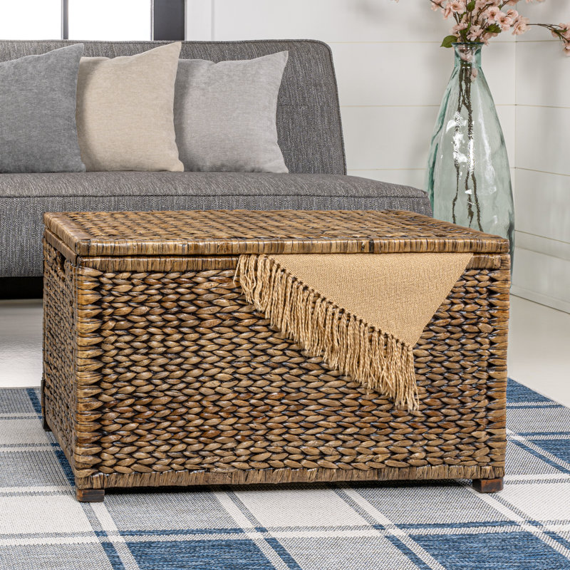 Wicker Trunk, Brown Wash