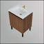 Meuble-lavabo 24 po avec lavabo et portes à fermeture douce pour une esthétique moderne-1942829315