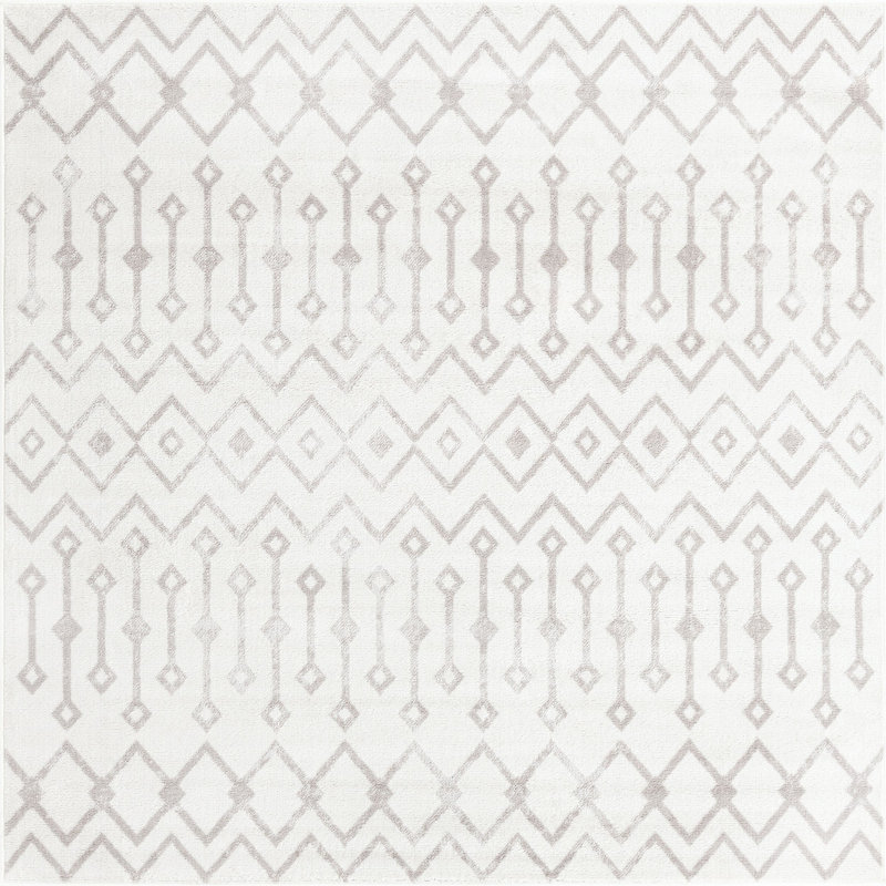Moroccan Indoor Rug, Square 6'
