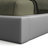Brugal Grounded Upholstered Platform Bed Frame-101106168-119024688