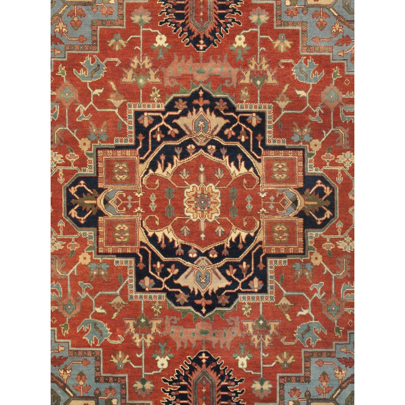 Oriental Area Rug, Rectangle 9'2" x 11'11"