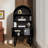 Modern art arch multi-layer display bookcase