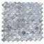 Bardiglio 9" x 10" Marble Fish Scale Mosaic Wall & Floor Tile-79872531