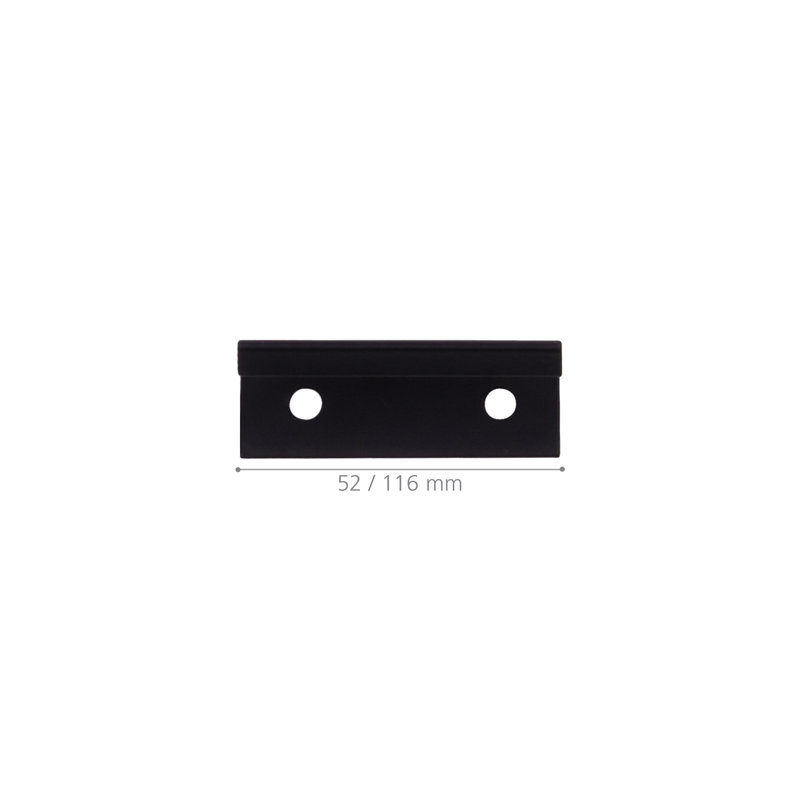 Tab Finger Pull, 1 1/4", Satin Nickel