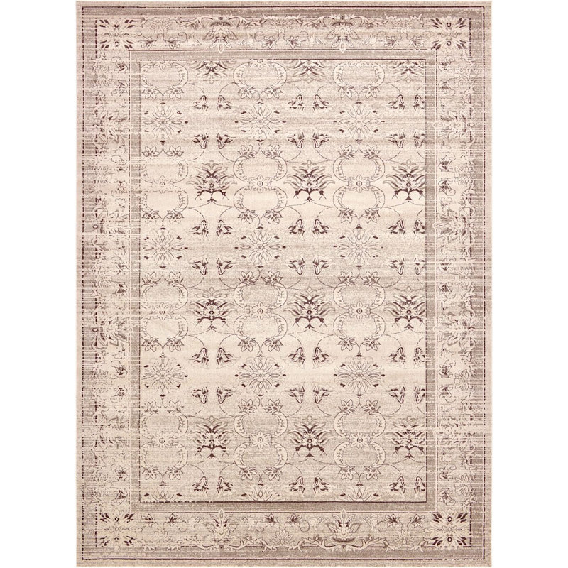 Mcenroe Oriental Indoor Rug, Rectangle 9' x 12'
