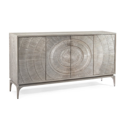 Cosmos 81 " W Oak Solid Wood Sideboard