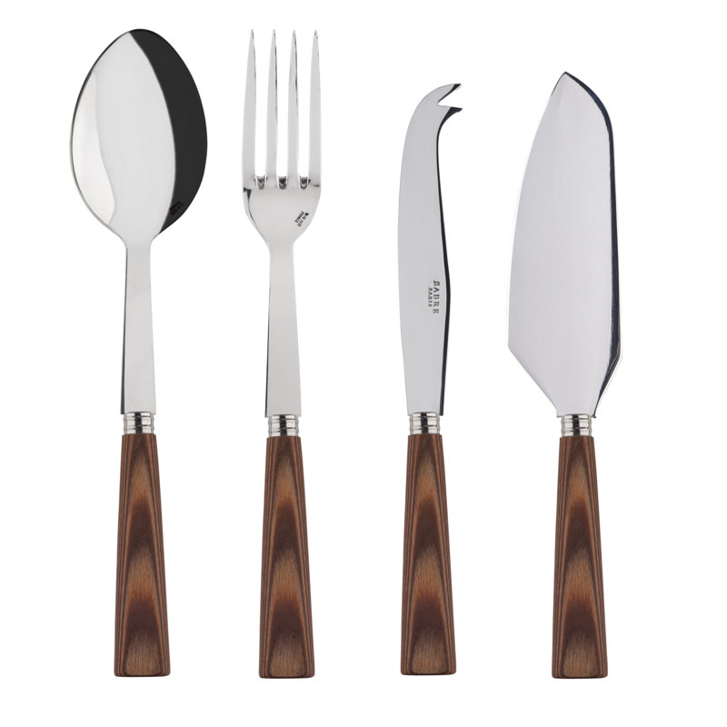 Nature 4 - Piece Hostess Set, Light Press Wood