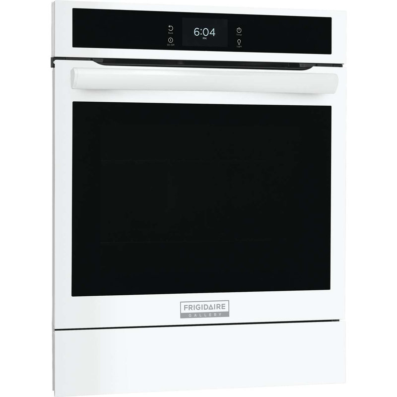 24" White Convection Electric Single Wall Oven with Air Fry