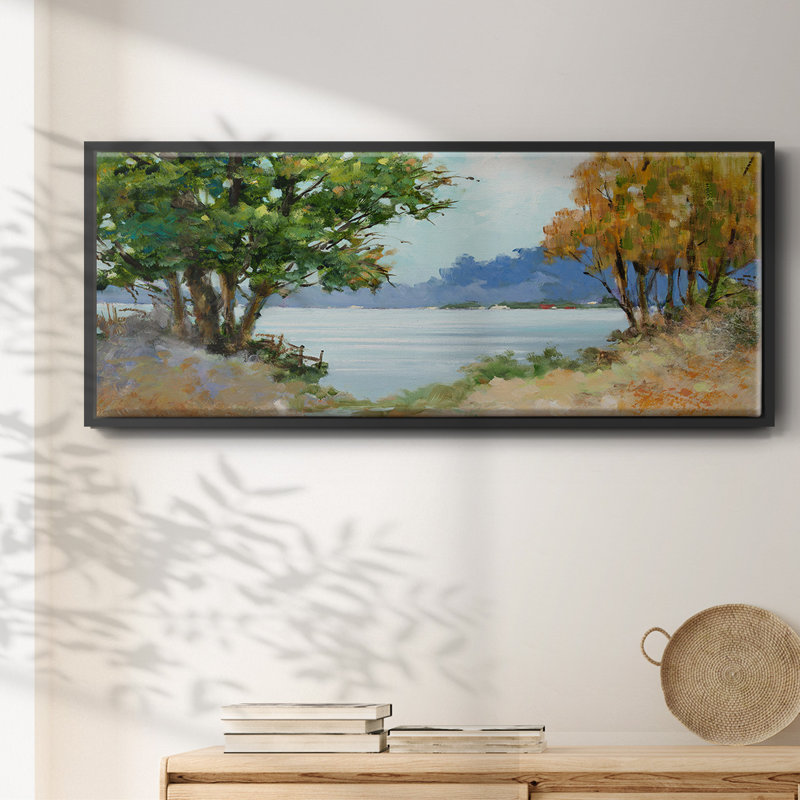 Fall Day- Framed Canvas