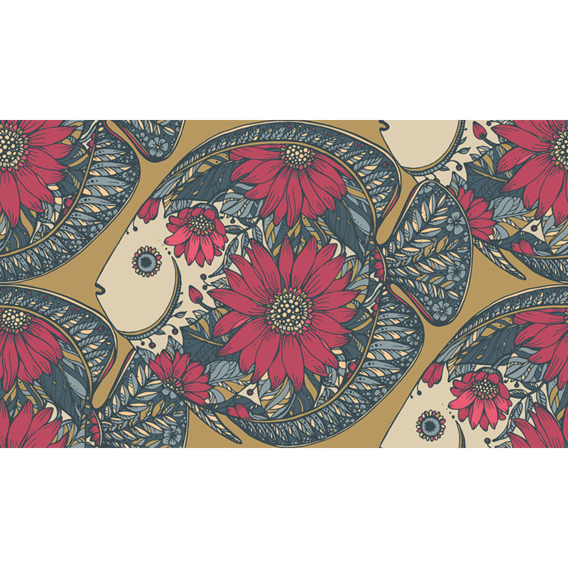 Destini Matte Wall Mural, 300cm W x 250cm L
